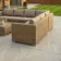 Halley Beige Slate Effect Matt Porcelain Outdoor Slab Tile