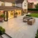 Halley Beige Slate Effect Matt Porcelain Outdoor Slab Tile