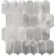 Roca Mosaico Scale Silver Metallic Effect Aluminum Mosaic