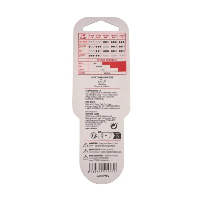 6mm Rubi Tile Scoring Wheel