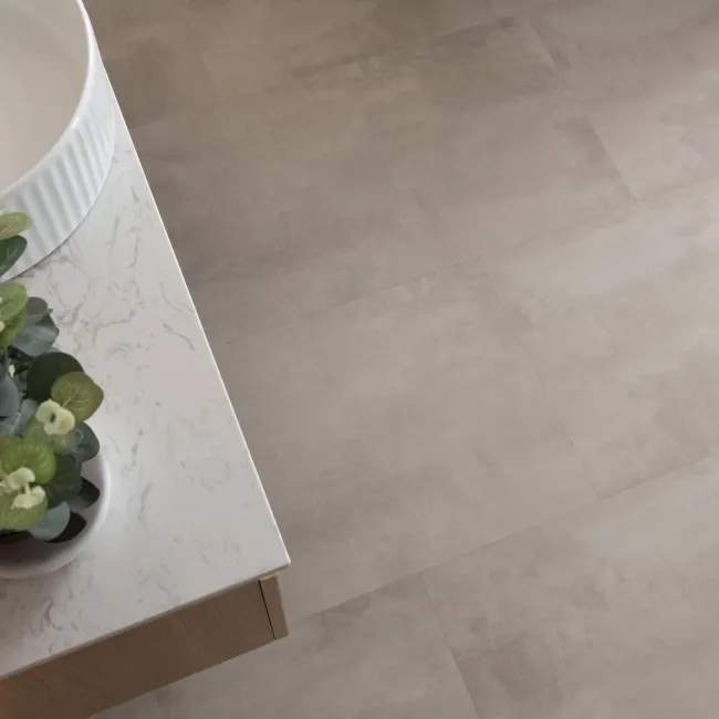 Antalya Grey Stone Tile Luxury Click Vinyl Flooring 6mm