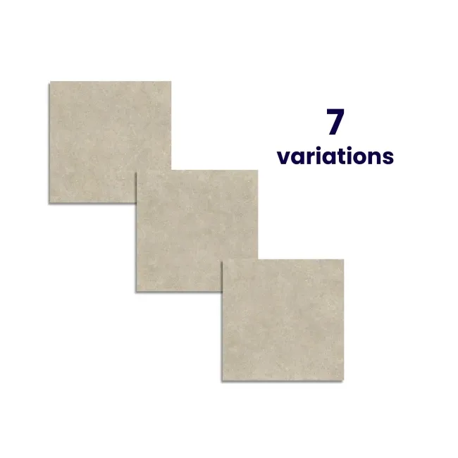 Ulisse Natural Beige Concrete Effect Large Polished Porcelain Tile