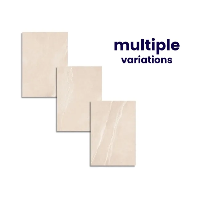 Nova Beige Stone Effect Matt Porcelain Outdoor Slab Tile