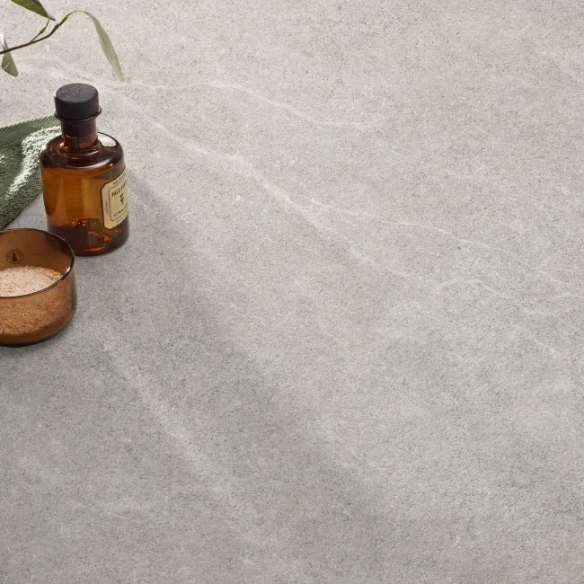 Roca Riviere Grey Stone Effect Matt Porcelain Tile