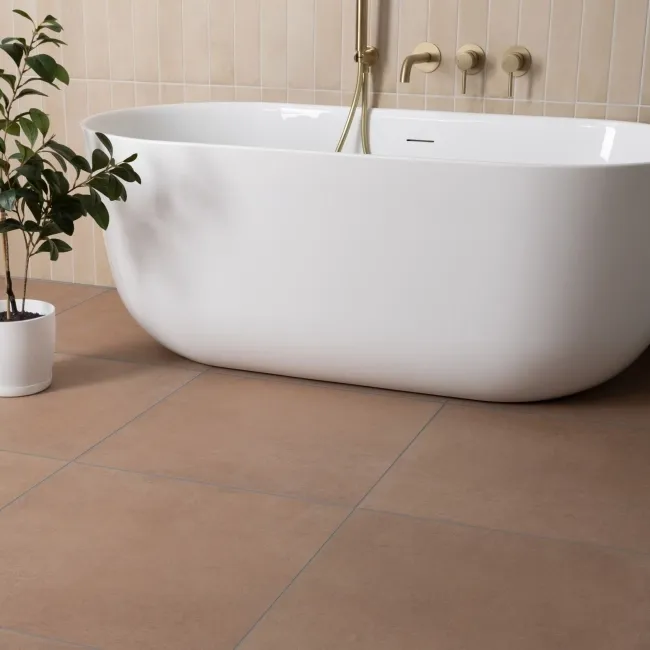 Stonella Beige Stone Effect Matt Porcelain Wall and Floor Tile