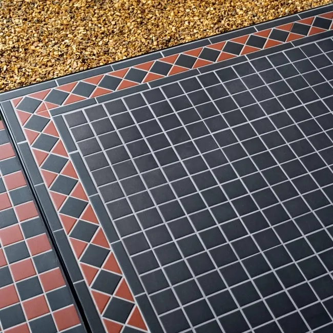 Victorian Black Mosaic