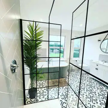Derby Pattern Porcelain Floor Tiles