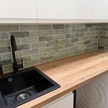 Luma Celadon Green Gloss Ceramic Wall Tile