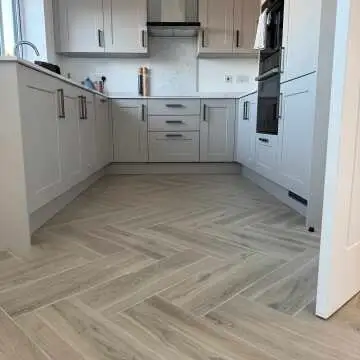 Timber Greige Wood Effect Matt Porcelain Floor Tile