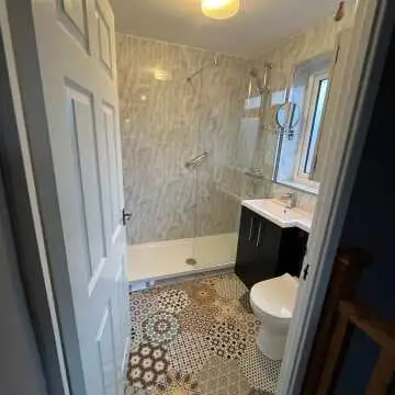 Andalucia Hexagon Patterned Porcelain Wall And Floor Tiles