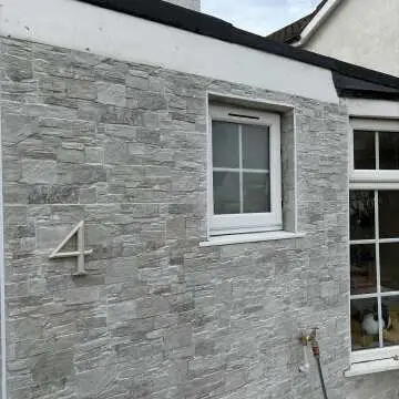 Stones Grey Dry Wall Effect Porcelain Wall Cladding Tile