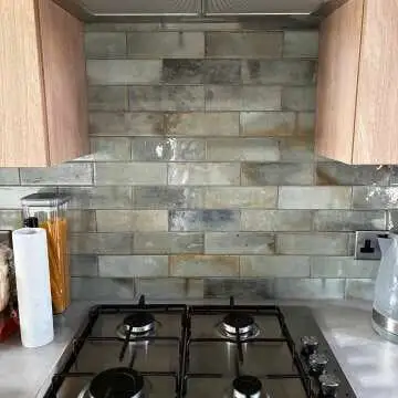 Luma Celadon Green Gloss Ceramic Wall Tile