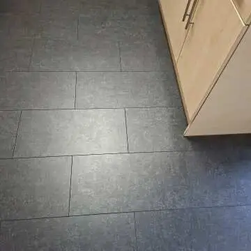 Concrete Effect Anthracite Tile Luxury Click Vinyl Flooring 5mm