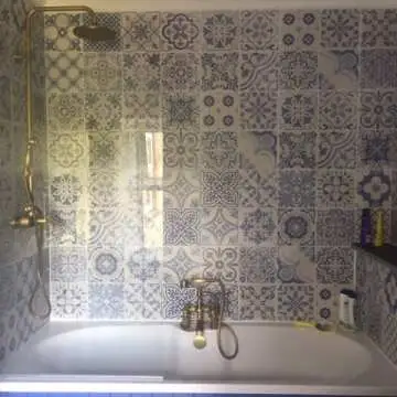 Skyros Delft Blue Wall and Floor Tiles