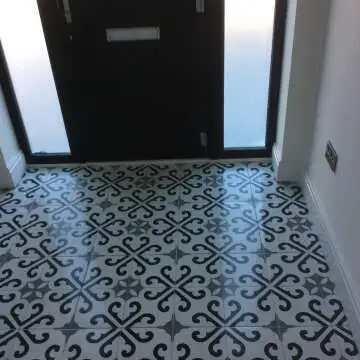 Derby Pattern Porcelain Floor Tiles