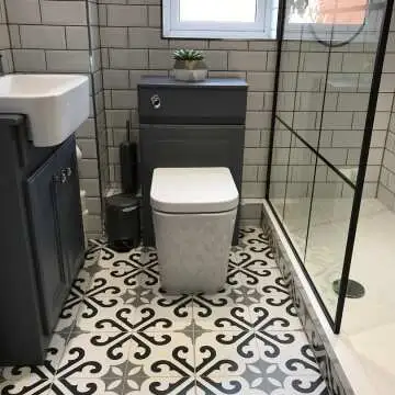 Derby Pattern Porcelain Floor Tiles