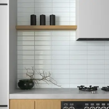 Lumina Marram Blue Gloss Decor Ceramic Wall Tile