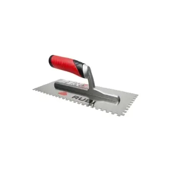 Rubi INOX Notched Trowel 11 (28 cm) 1/4x1/4 (6x6 mm)