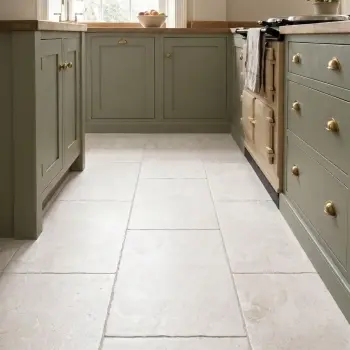 Mineral White Rustic Edge Stone Effect Porcelain Tile