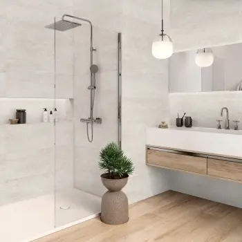 Roca Brixstone Beige Stone Effect Matt Ceramic Wall Tile