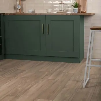 Copenhagan Camel Rectified Matt Wood Effect Porcelain Floor Tile