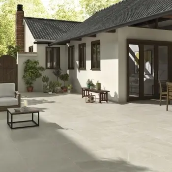 Bellevue Ivory Outdoor Slab Roomset