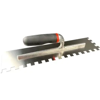 Tileasy 12mm Notched Stainless Steel Trowel – 400mm