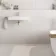 Khali White Stone Effect Matt Porcelain Wall and Floor Tile