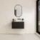 Everlast White Matrix Decor Concrete Effect Matt Porcelain Tile