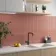 Lumina Rouge Red Gloss Decor Ceramic Wall Tile