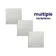 Muse White Italian Polished Porcelain Floor Tiles