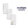 Barnaby White Marble Effect Large Polished Porcelain Wall and Floor Tile