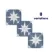 Supernova Star Blue Patterned Matt Vitrified Ceramic Floor Tile