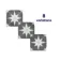 Supernova Star Black Patterned Matt Vitrified Ceramic Floor Tile