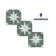 Supernova Star Green Patterned Matt Vitrified Ceramic Floor Tile