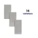 Roca Limestone Effect Decor Grey Matt Ceramic Wall Tile