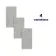 Nantes Grey 3D Wood Panel Effect Wall Tile