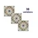 Osborne Blue Victorian Patterned  Matt Ceramic Floor Tile