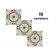 Osborne Grey Victorian Patterned Matt Ceramic Floor Tile