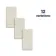 Crystal White Marble Tile Luxury Click Vinyl Flooring 5.5mm