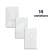 Garner White Decor Onyx Marble Effect Gloss Ceramic Wall Tile