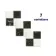 Marble Chess Effect Black & White Matt Porcelain Tile