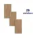 Nogal Block Decor Brown Wood Effect Matt Ceramic Wall Tile