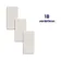 Khali White Stone Effect Matt Porcelain Wall and Floor Tile