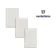 Kandla White Stone Effect Matt Porcelain Outdoor Slab Tile