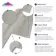 Adelie Rock Grey Luxury Click Vinyl Flooring 5mm