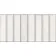 Alba White Kit Kat Effect Gloss Ceramic Wall Tile