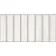 Alba White Kit Kat Effect Gloss Ceramic Wall Tile