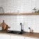 Alba White Kit Kat Effect Gloss Ceramic Wall Tile