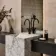Universe Decor Beige Stone Effect Matt Ceramic Wall Tile